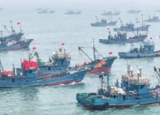黄渤海开渔啦！威海码头热闹非凡